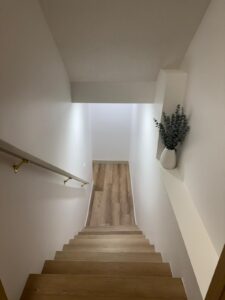 Basement stairway